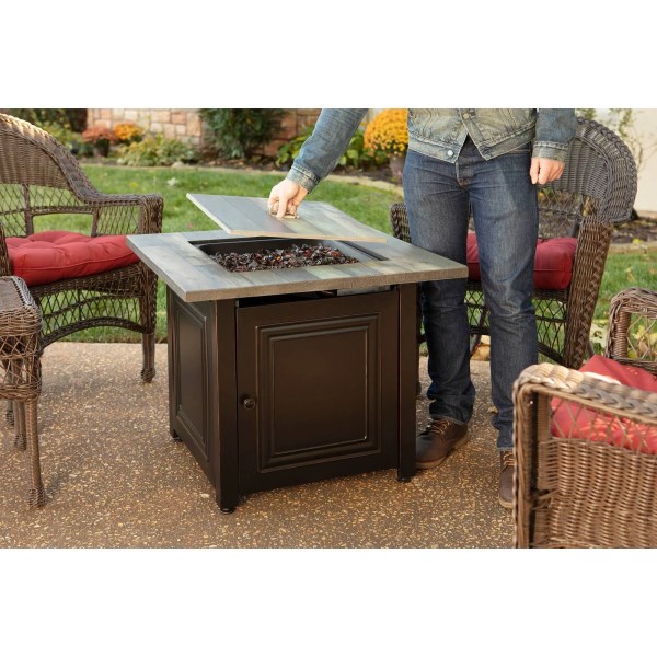 Endless Summer Burlington 30 in. LP Gas Fire Pit