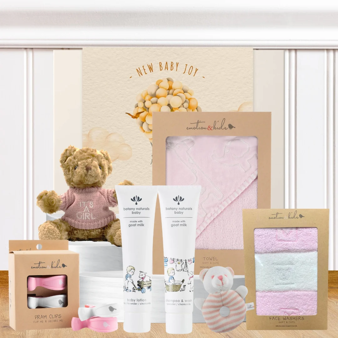 Baby Bathtime Girl Hamper