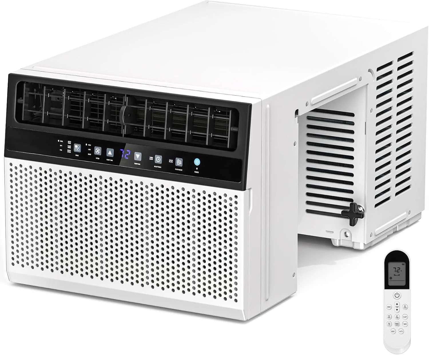 Antarctic Star 12,000 BTU U-Shaped Window Air Conditioner Unit Cools up to 550 Sq.Ft. with 6 Modes 24H Timer, Ultra Quiet Window AC Units