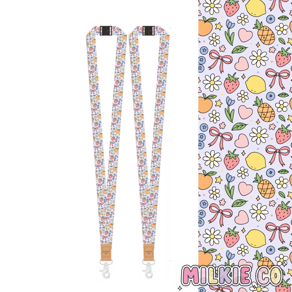 Summer Fabric Lanyard