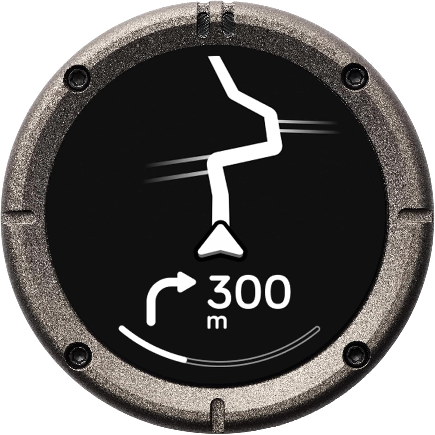 Beeline Moto II - Motorrad-Navi mit modernster Technologie| Kompaktes Design, Wasserdicht, GPS Funktion, 14-Std. Akkulaufzeit | Handschuhfreundlich, perfekt für Touren & Pendeln (Gunmetal Grey)