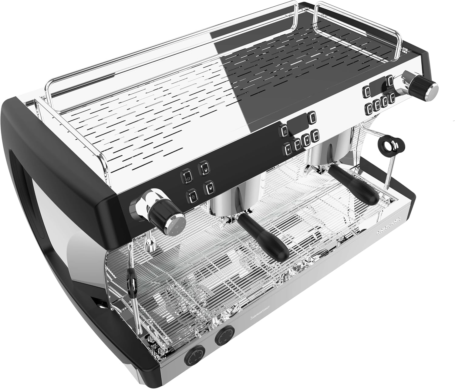 Cecotec Espresso-Kaffeemaschine Barista Baristeo Intima, professionelle Barista-Espressomaschine, Vorbrüh-System, 15 Bar Pumpe, einfaches Befüllen, 1,7L Wassertank und Tassenwärmer