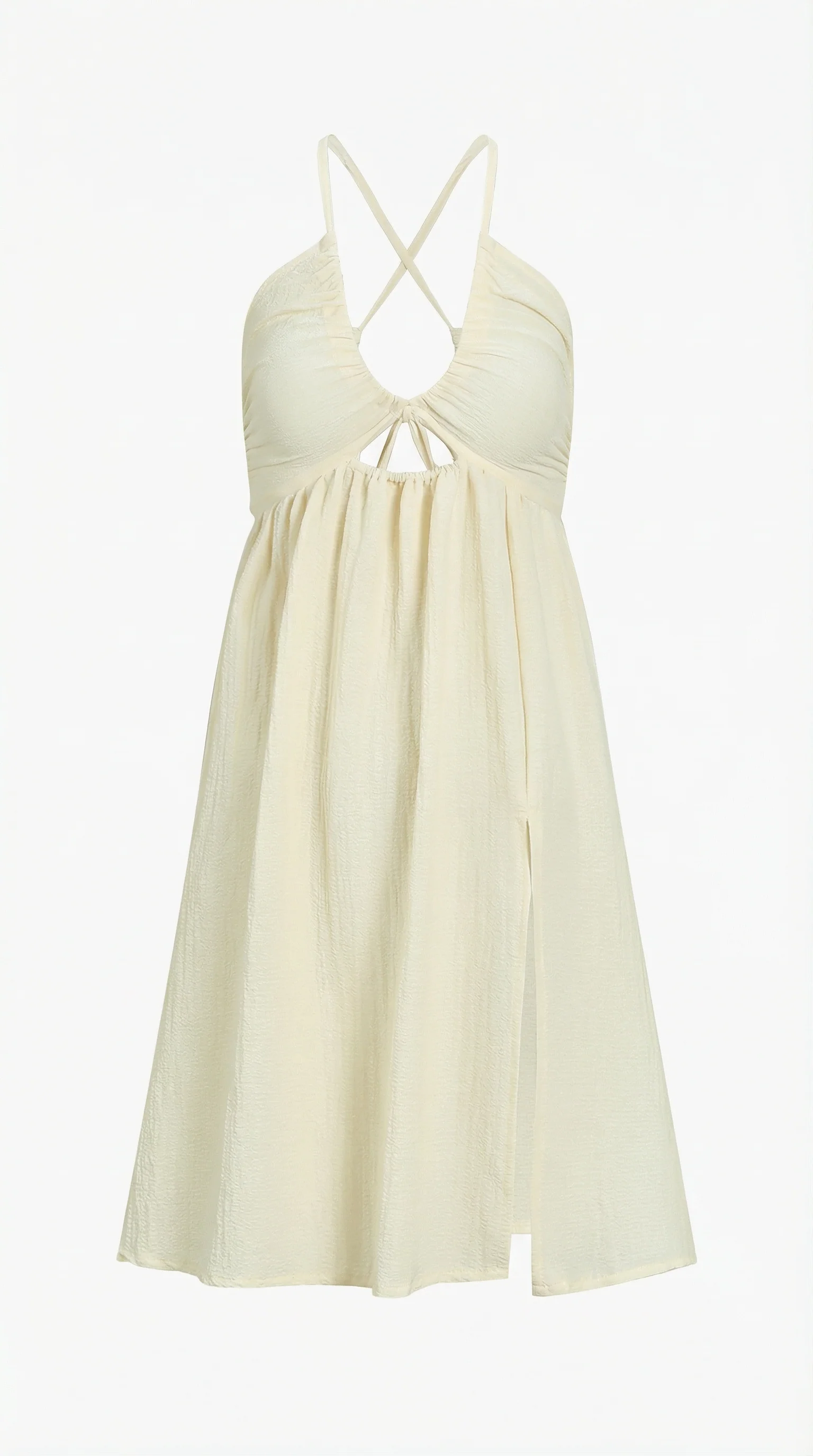 Cutout Midi-Kleid