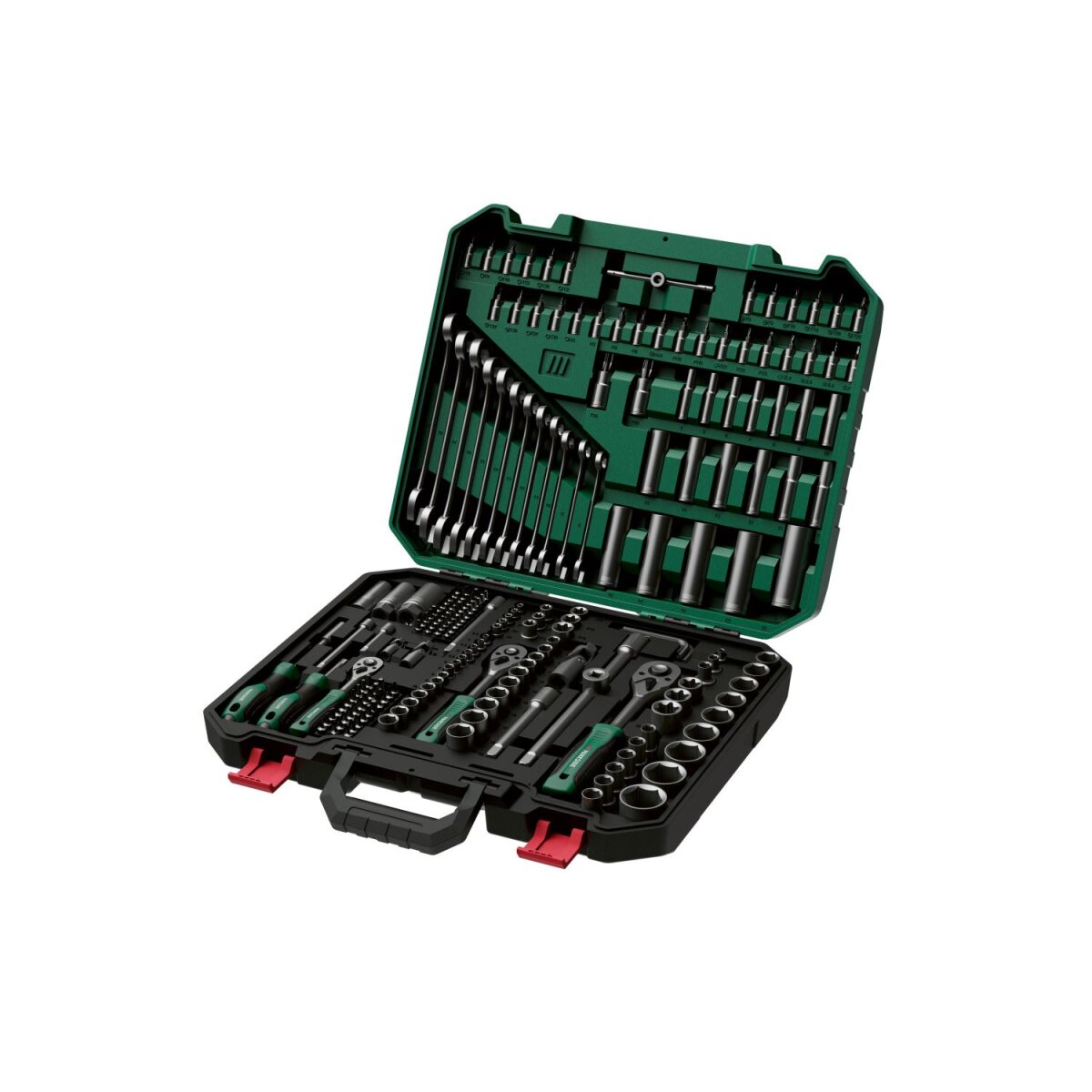PARKSIDE® 216-teiliges Steckschlüssel-Set, mit Matt-Finish - B-Ware sehr gut