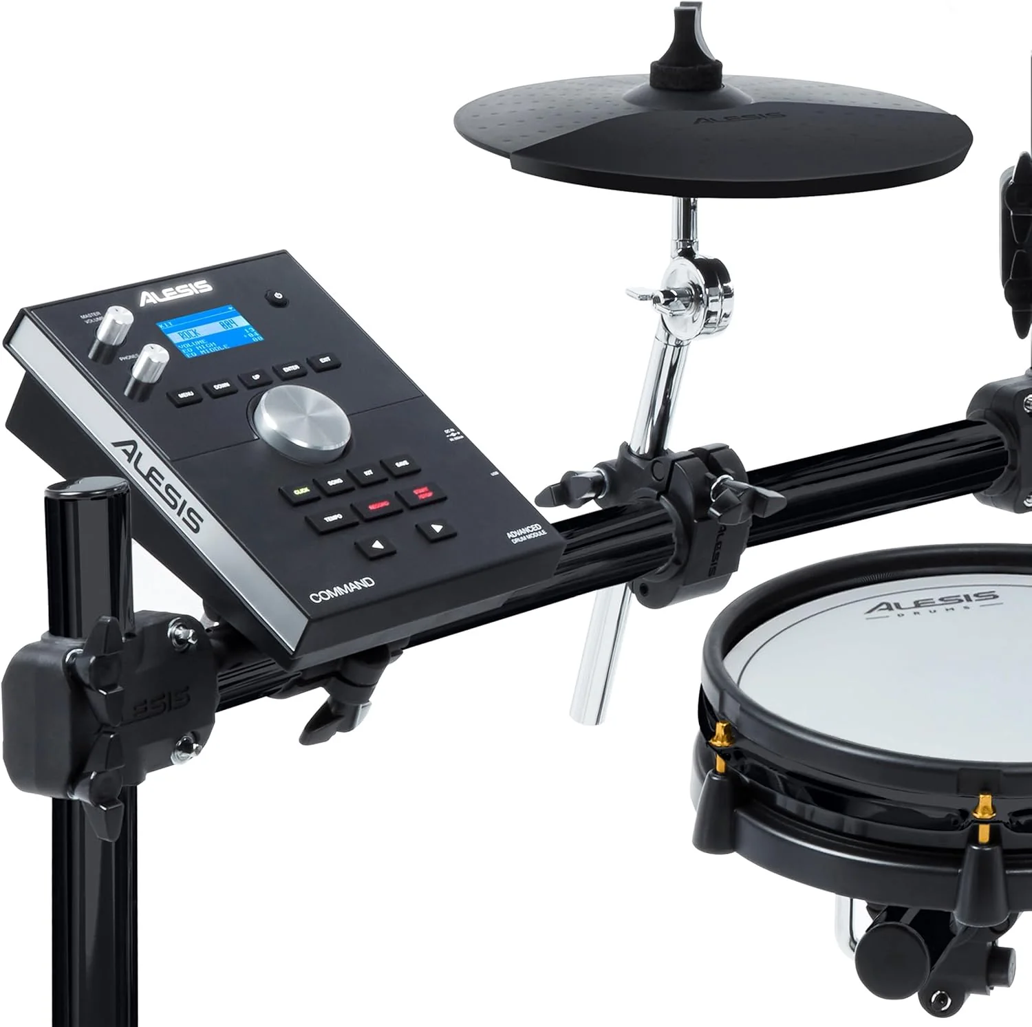 Alesis Drums Command Mesh SE Kit-Electric Drum Set USB MIDI Connection 600 Drum Sound