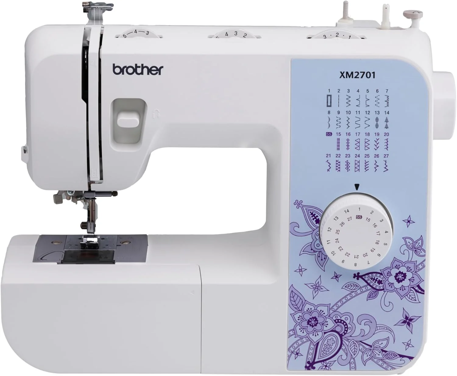 Brother XM2701 Sewing Machine. Lightweight. Full Featured. 27 Stitches. 6 Included Feet