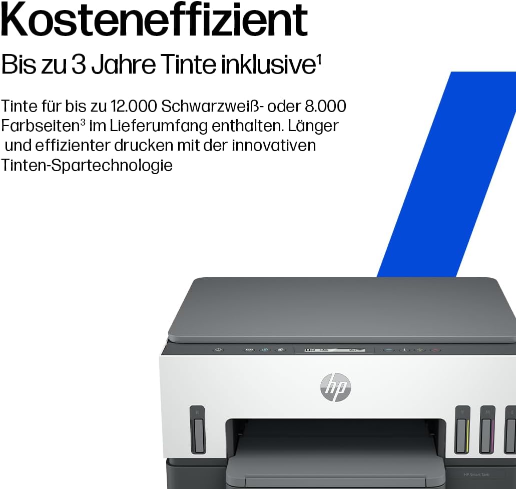 Smart Tank 7305 3-in-1 Multifunktionsdrucker (WLAN, Duplex, ADF) - 3 Jahre Tinte inklusive, 3 Jahre Garantie, großer Tintentank, hohe Reichweite, Drucken in hoher Qualität