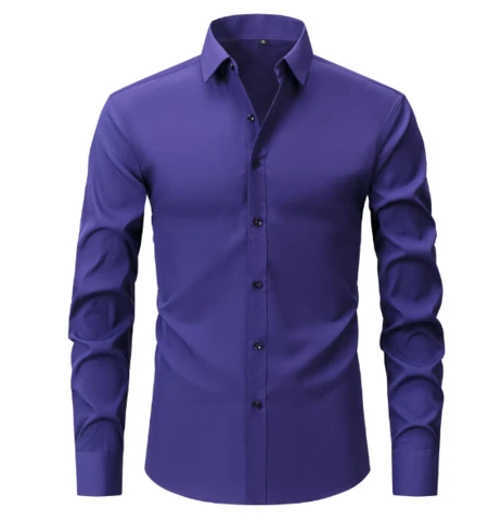 B��gelfreies Herrenhemd mit Stretch-Anteil | Klassisches Business Hemd f��r M?nner | Atmungsaktives Hemd mit Modern Fit Schnitt