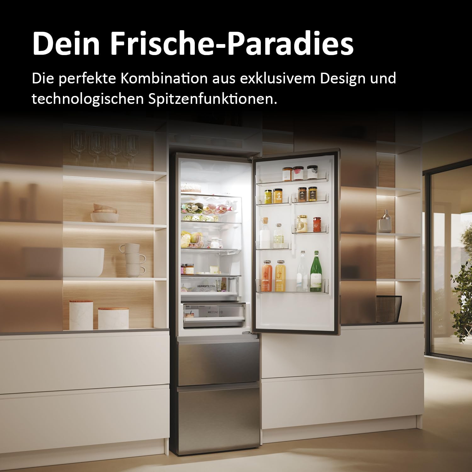 HAIER Réfrigérateur congélateur bas HTW5620DNMG