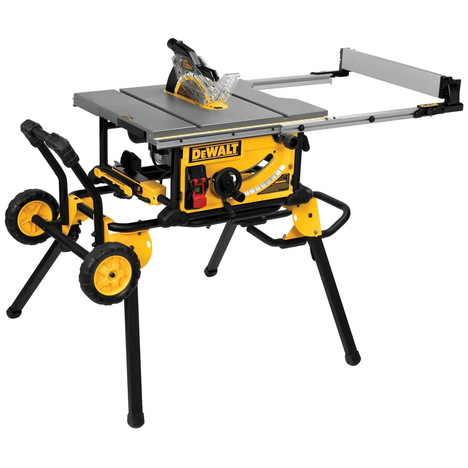 2025 DEWALT DWE7491RS - 10 Inch Tafelzaag, Zaagcapaciteit van 32-1/2 Inch met Rolsteun