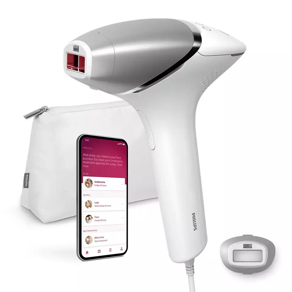 Philips Lumea BRI940 Serie 8000 - IPL Haarverwijderingsapparaat met snoer en 1 groot opzetstuk