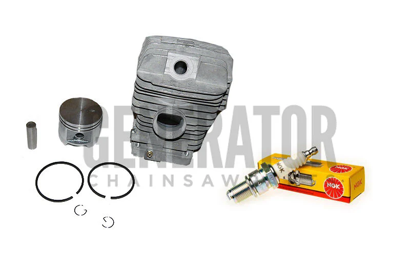 46mm Cylinder Kit Piston w Ring NGK Spark Plug Parts STIHL 029 MS290 Chainsaws