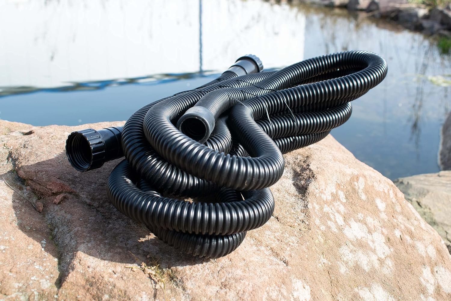 Mauk Teichdruckfilter Komplettset | 11 W UVC Klärer mit Spin Clean | inkl. Pumpe & Bachlauf Funktion | 6000 Liter