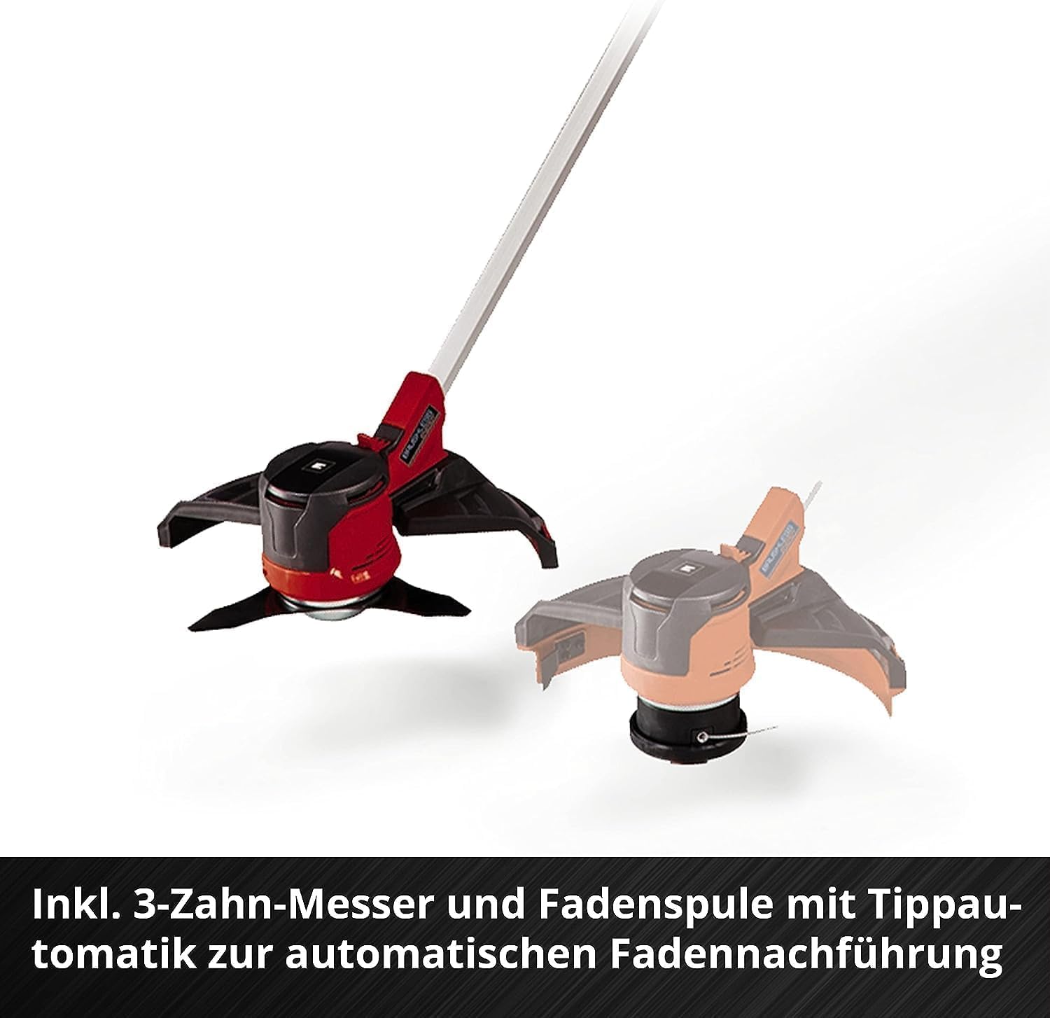 Einhell Akku-Sense Agillo 36/255 BL Power X-Change (Li-Ion, 2 x 18 V, Brushless Front-Motor, elektronische Drehzahlregulierung, Zweihandgriff, Split Shaft, ohne Akku und Ladegerät)