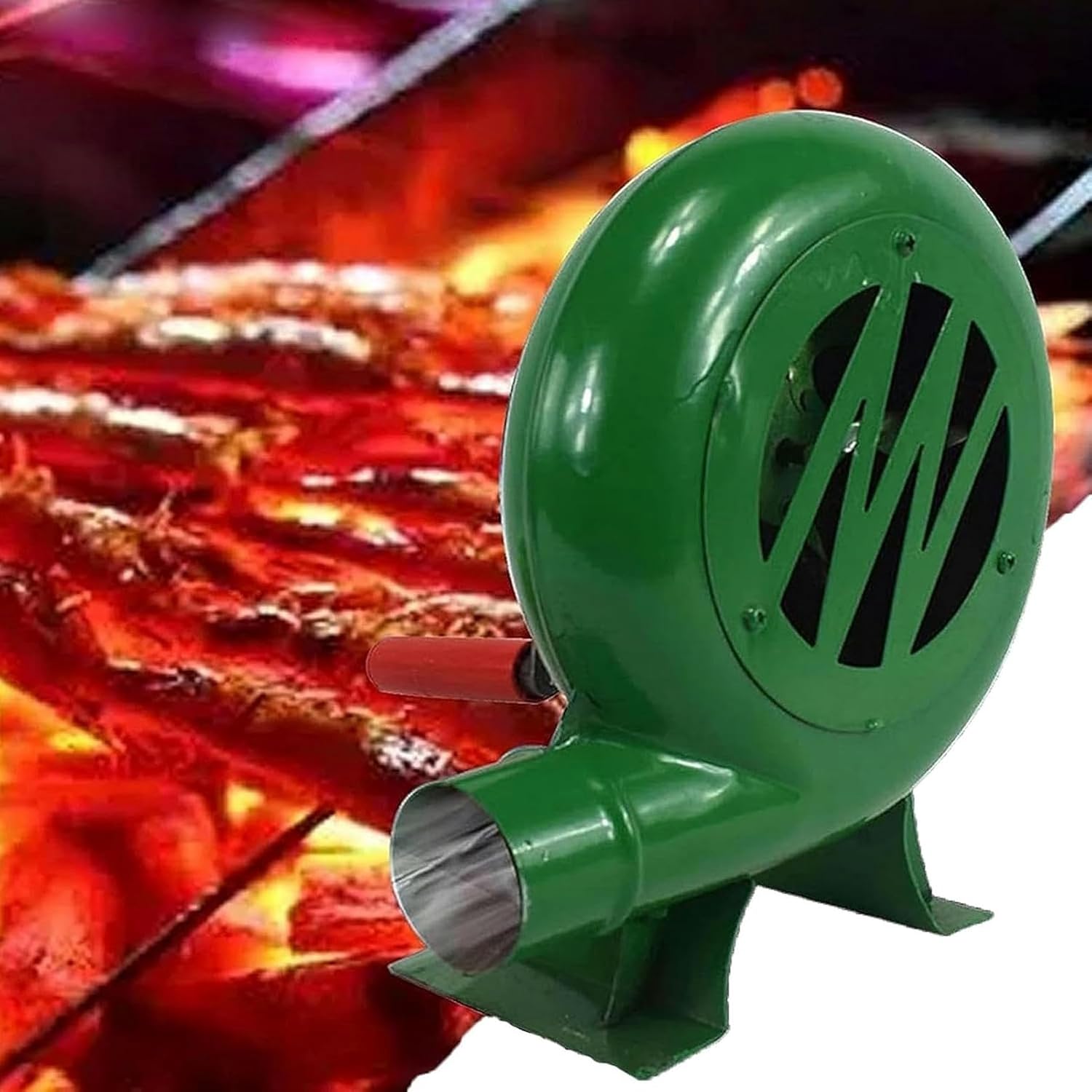 Handkurbel-Schmiedegebläse – Popcorn-Ventilator mit Eisengetriebe, manueller Ventilator, Hochleistungs-Handschmiedegebläse, manuelles Grillluftgebläse mit Handkurbelwerkzeug, für C