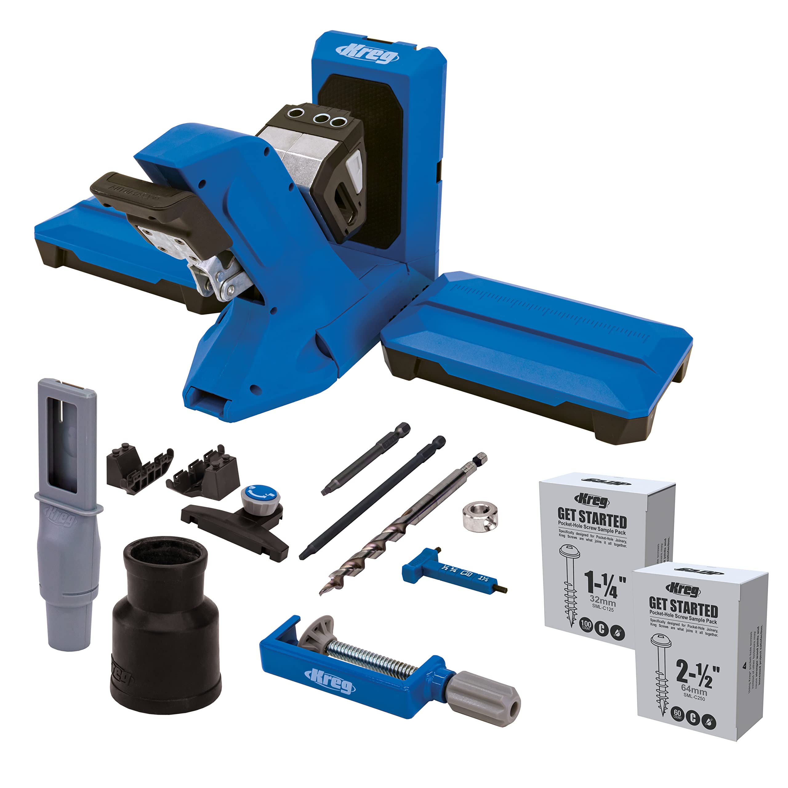 Kreg Tool Pocket-Hole Jig 720PRO - Includes Durable Kreg Pocket-Hole Screws