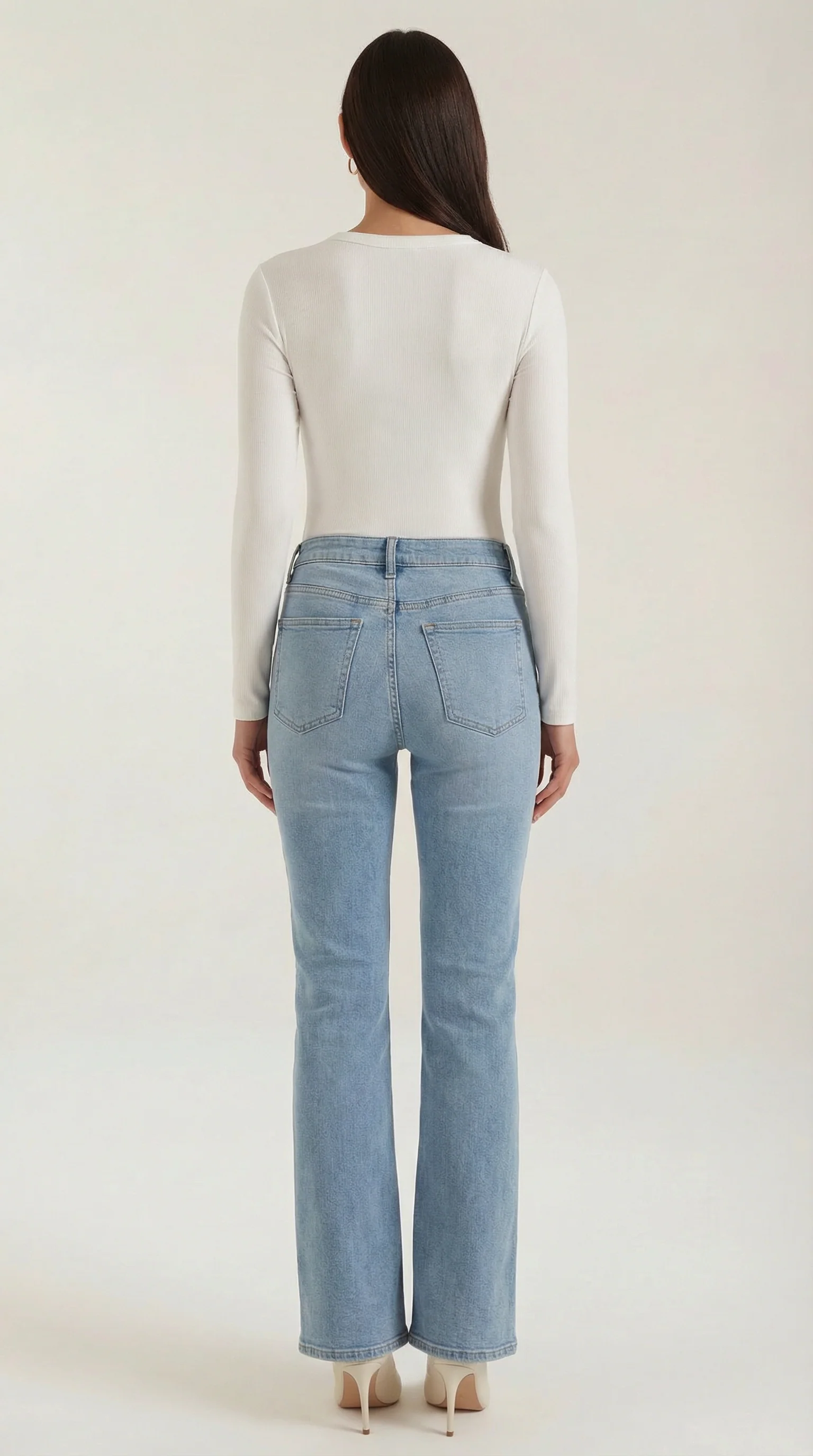 Langarmshirt mit gerippter Struktur