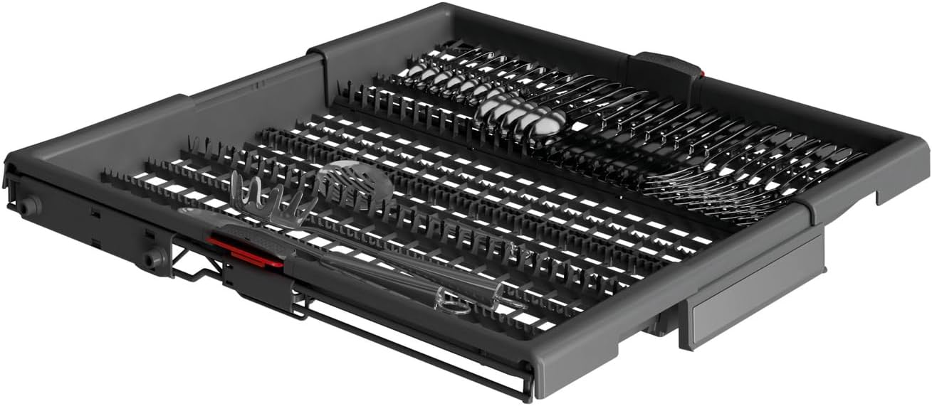 Bauknecht BUO 3O41 PLT X Unterbau-Geschirrspüler 60 cm /14 Maßgedecke /10 Standardprogramme und 1 Sensorprogramm/PowerClean/ActiveDry/Besteckschublade/Vollwasserschutz