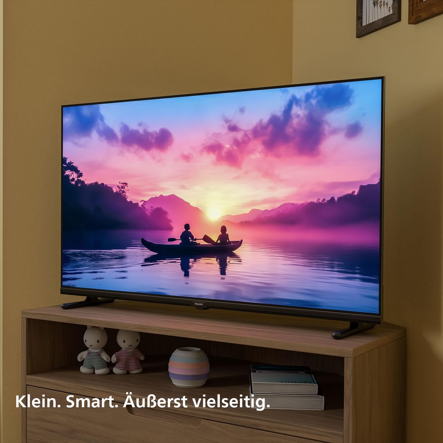 Philips 40PFS6000 HD LED Smart TV - 40 Zoll Display mit Pixel Plus, Titan OS Plattform Und Dolby Digital Sound - Funktioniert Mit Alexa Und Google Sprachassistent
