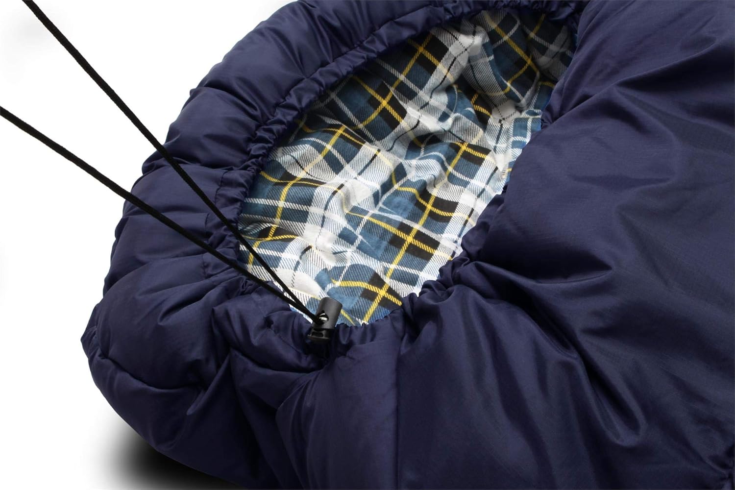 normani 4-in-1-Funktion Extrem Outdoor Schlafsack 'Antarctica' aus Nylon Rip-Stop mit 500 + 250 g/m² Hollow Fiber Füllung 220 x 90 cm