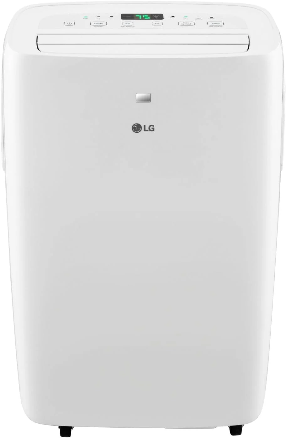 LG 8.350 BTU (DOE) / 12.000 BTU (ASHRAE) Smart Portable Air Conditioner. Cools 350 Sq.Ft. (14' x 25' room size).Smartphone & Voice Control works with LG ThinQ. Amazon Alexa and Hey Google. 115V