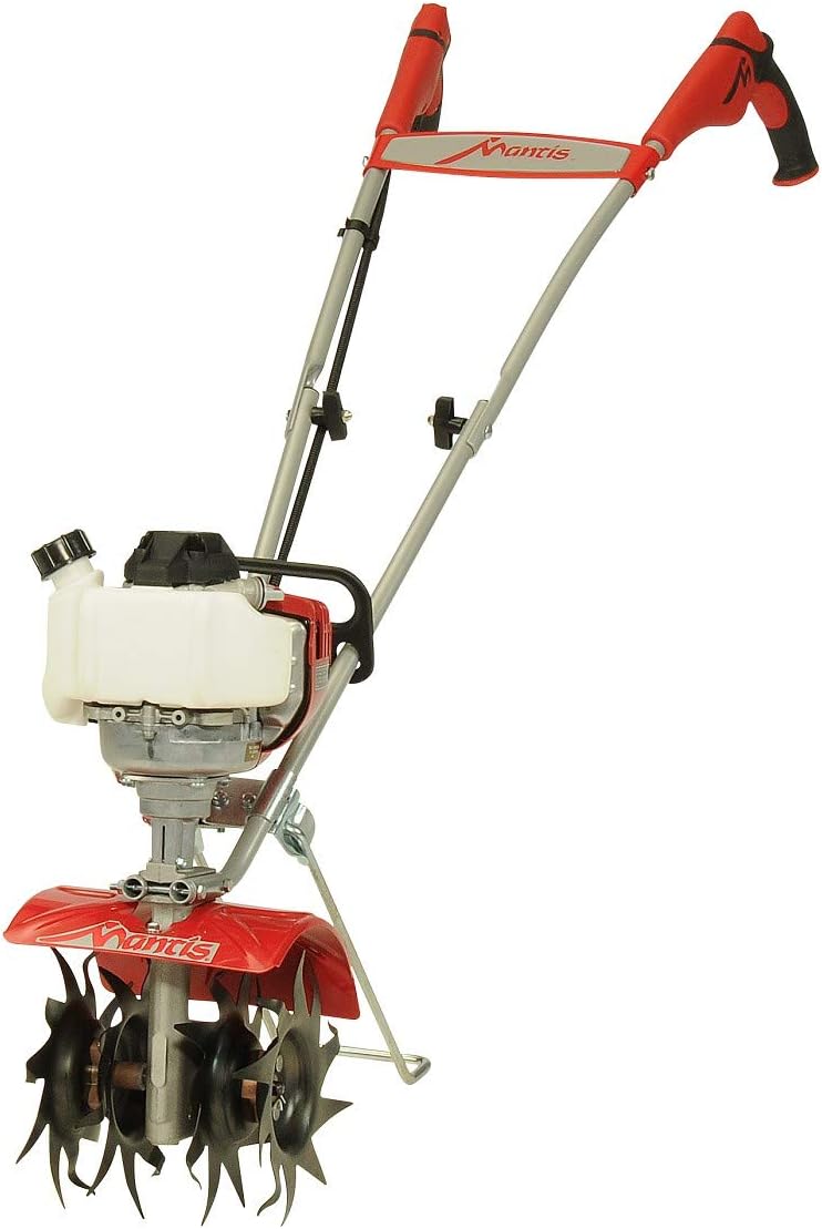 2025 Mantis Gas Rode Metalen Cultivator van 25cc met 4-Takt Honda Motor, Model 7940