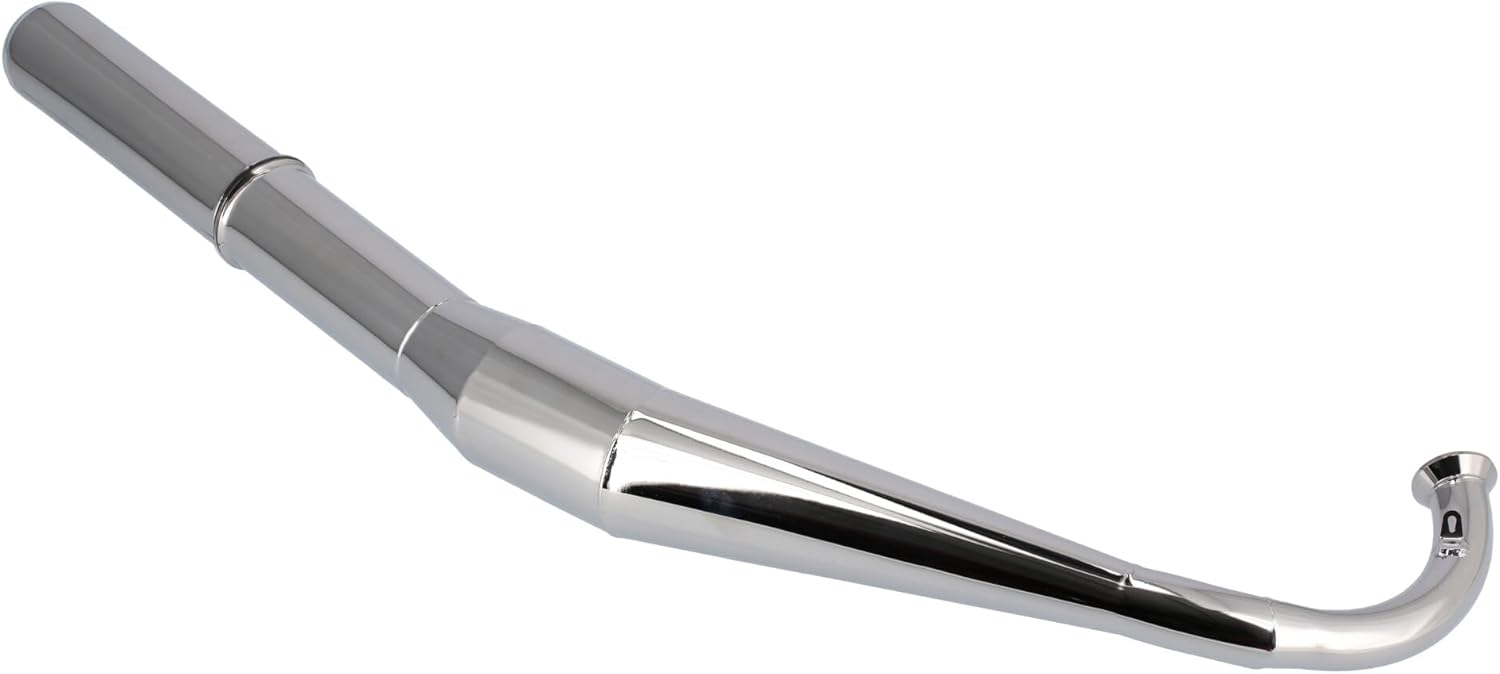 Tuningauspuff ZT-Reso Spezial mit Kalotte GEN 2 (60-110ccm) - für Simson S50, S51, S53, S70, S83