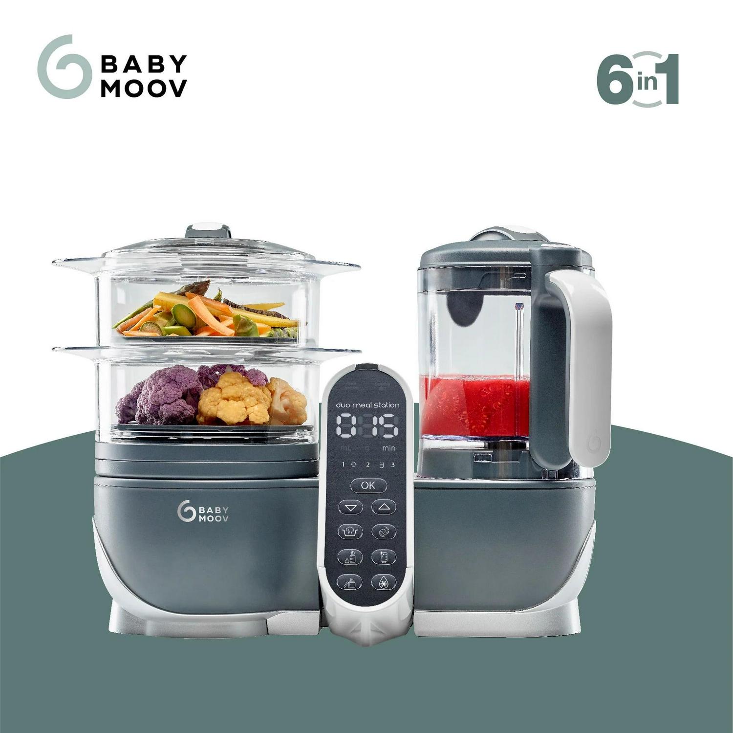 Babymoov Duo Meal Station 6-in-1 multi-purpose baby food processor