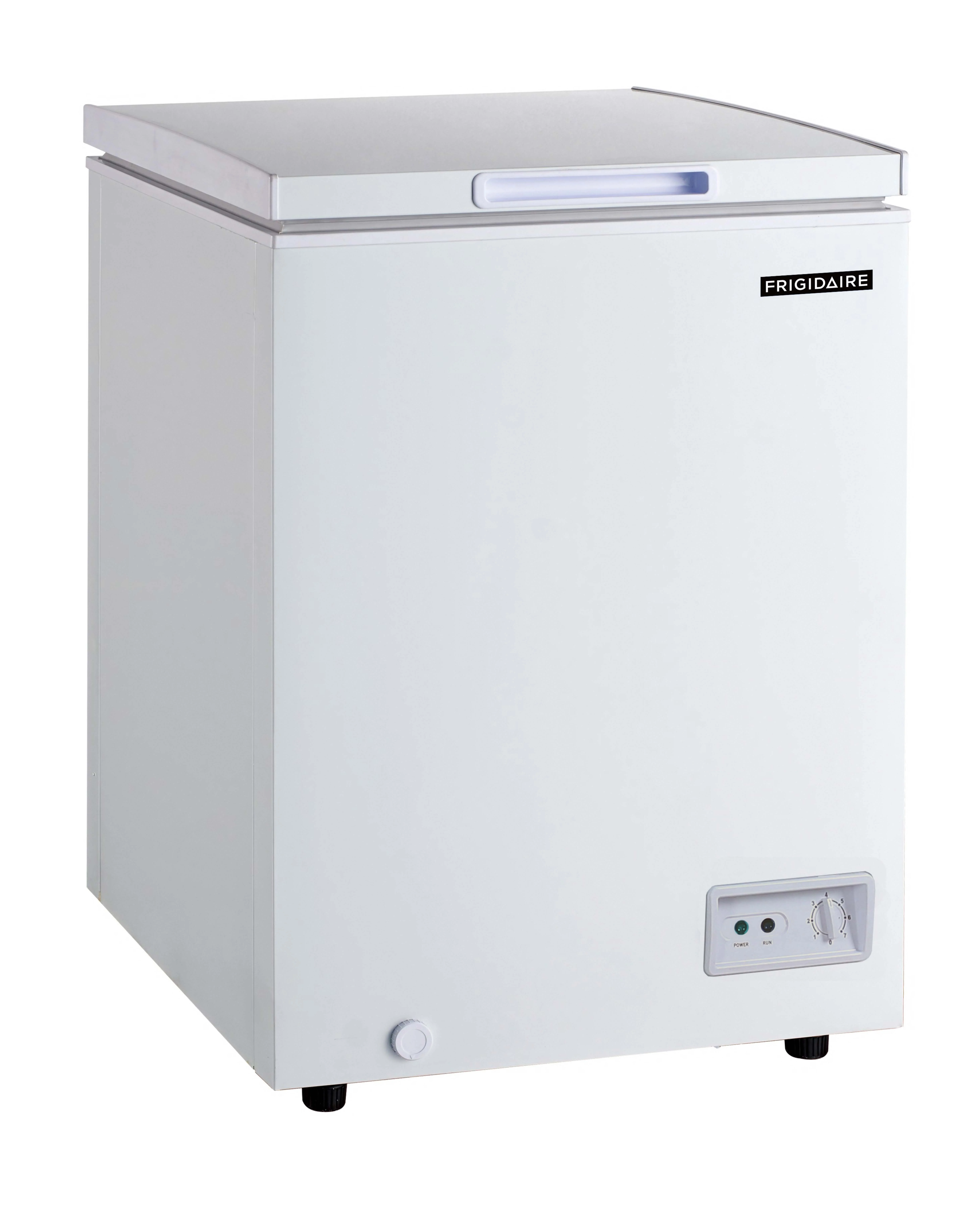 2025 Frigidaire Vrieskist 3,5 Kubieke Voet, Klaar voor Garage, Model EFRF3003, Wit