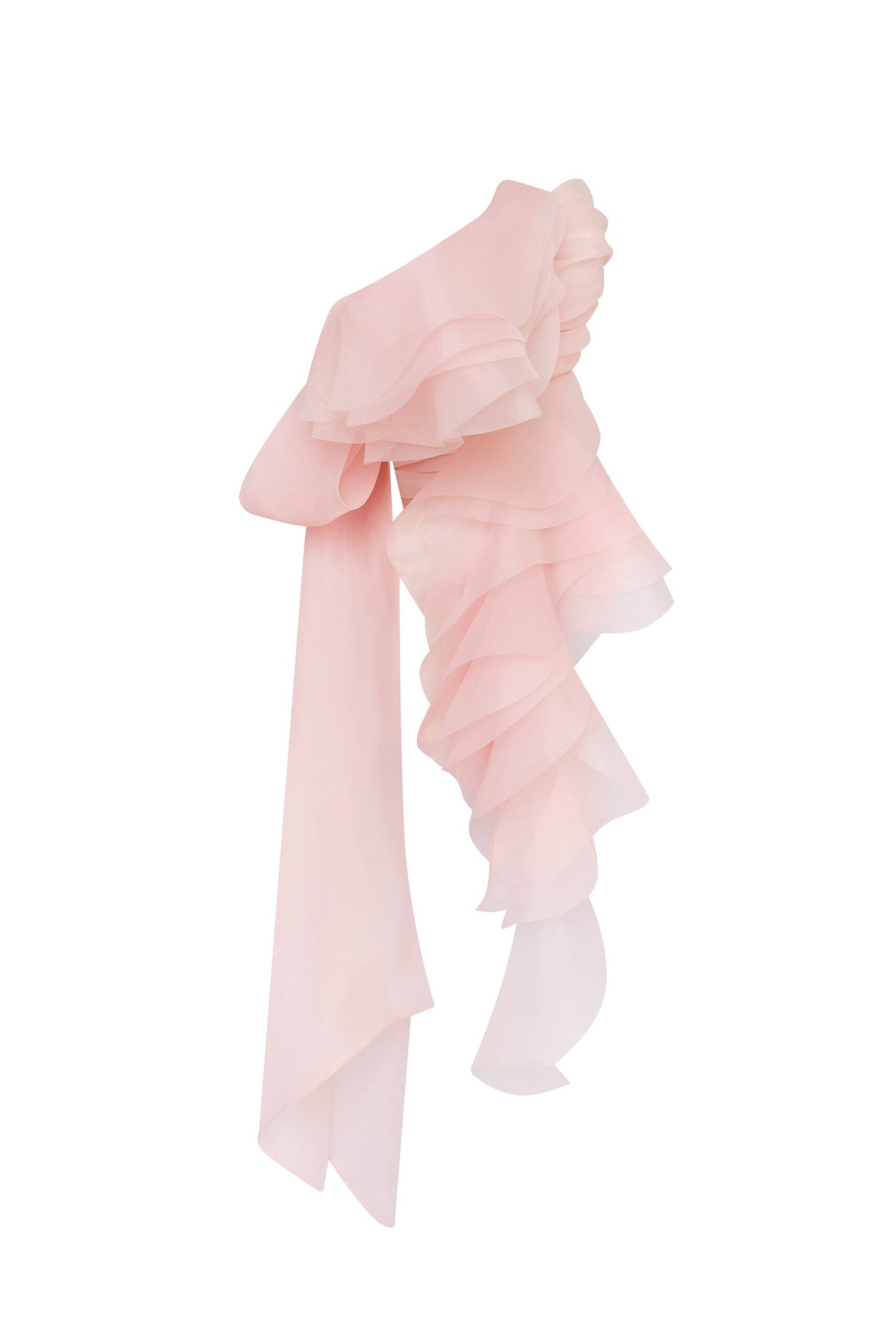 Milla Women’s Dreamy off-shoulder blouse with meringue flounces