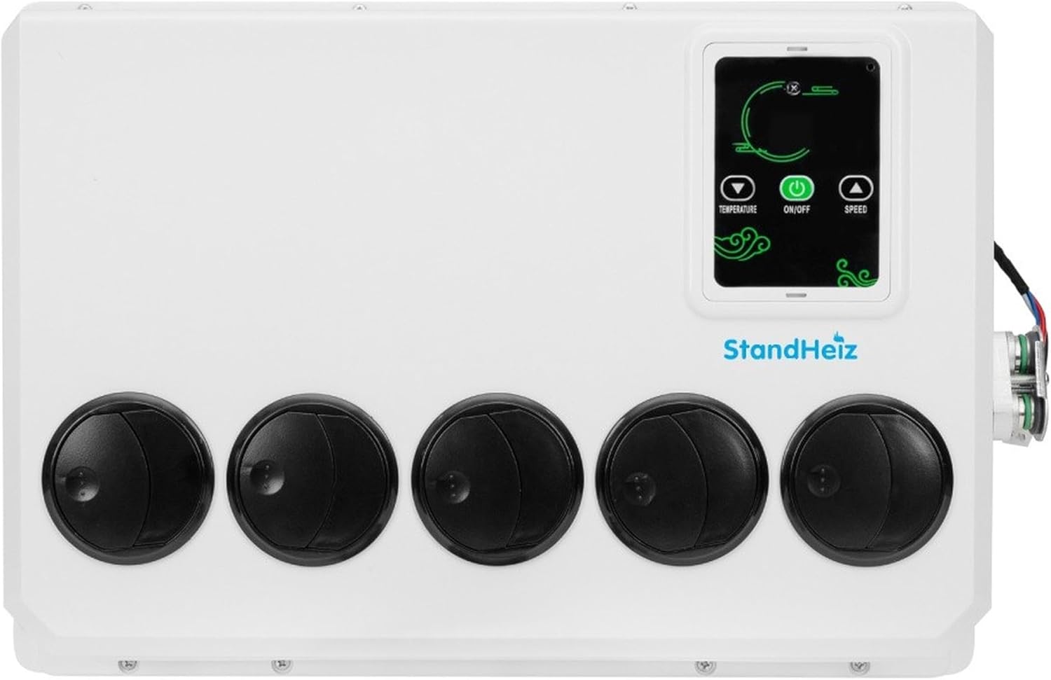 Split-Standklimaanlage für Wohnmobil LKW Wohnwagen Traktor | Elektrische 24V Parkplatz Klimaanlage Split-System | 2400W Fahrzeug Klimagerät mit Fernbedienung