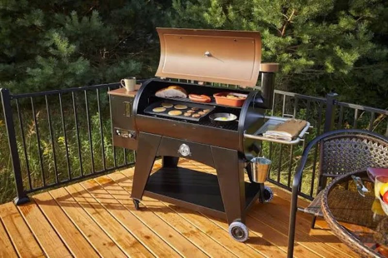 Pit Boss Austin XL 1000 Sq in Pellet Grill with Flame Broiler and Cooking Probe