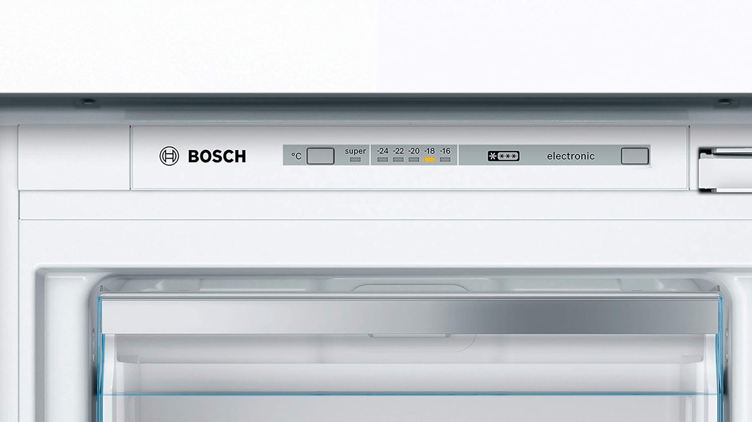 Bosch GIV11ADC0 Serie 6 Einbau-Gefrierschrank, 95 kWh, Jahr, 70 l, LowFrost, FreshSense, 72 x 56