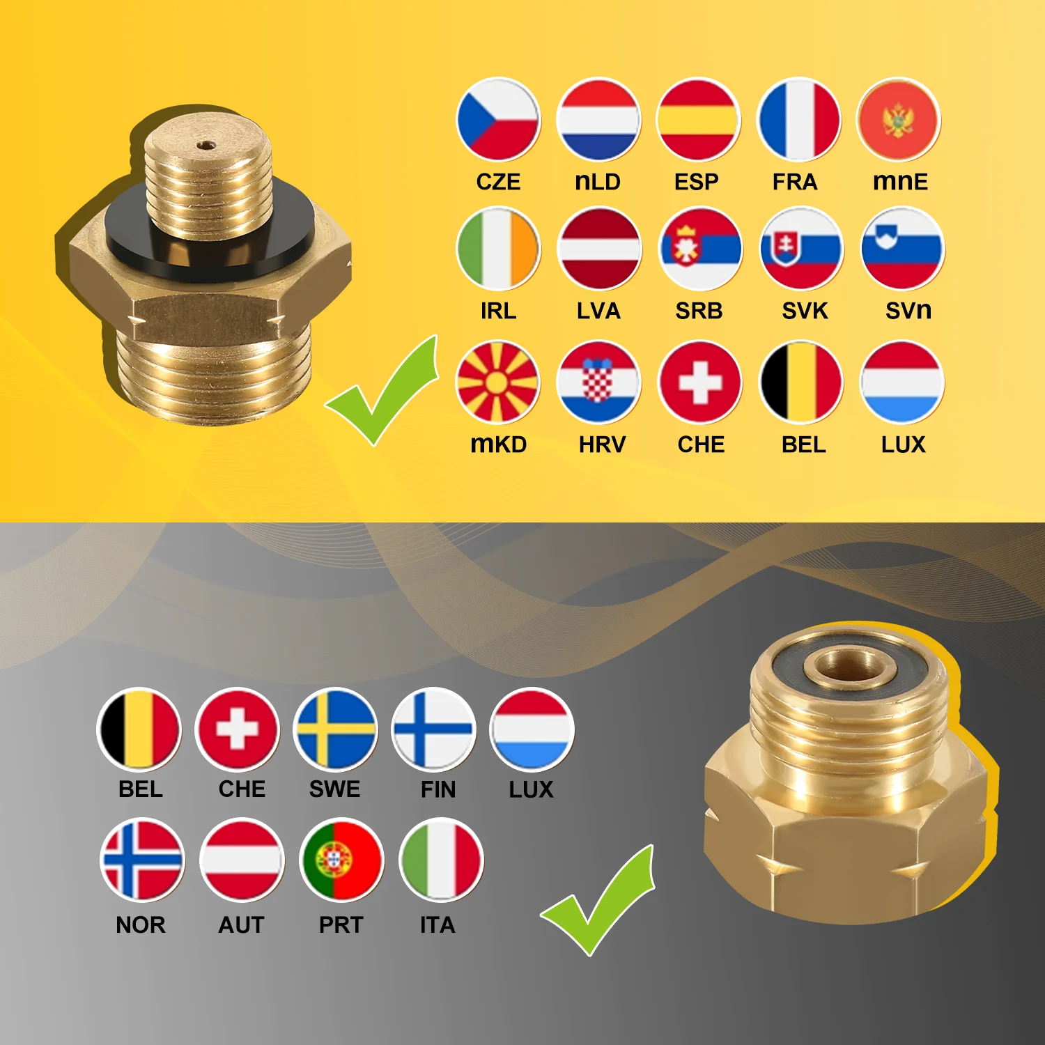 Sonnewelt Gasheizung 4200w und 1260w Gas-Elektro-Heizgert mit Gasdruckregler, Gasschlauch, Gasflaschen Adapter
