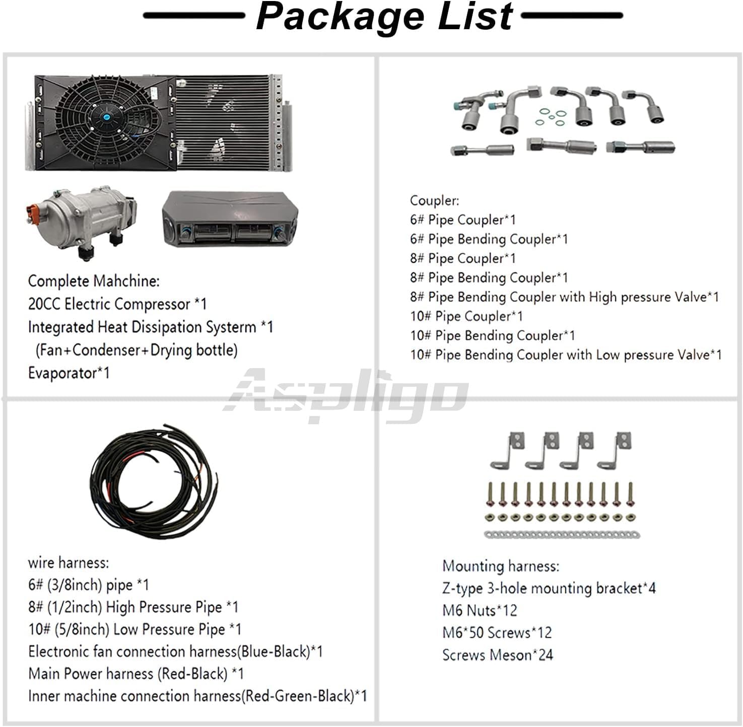 Gouku Universal Klimaanlage 12V Neue Energie 100% Elektrisch Wohnmobil Van Auto Klimaanlage unter Armaturenbrett 10000 BTU für LKW SUV RV