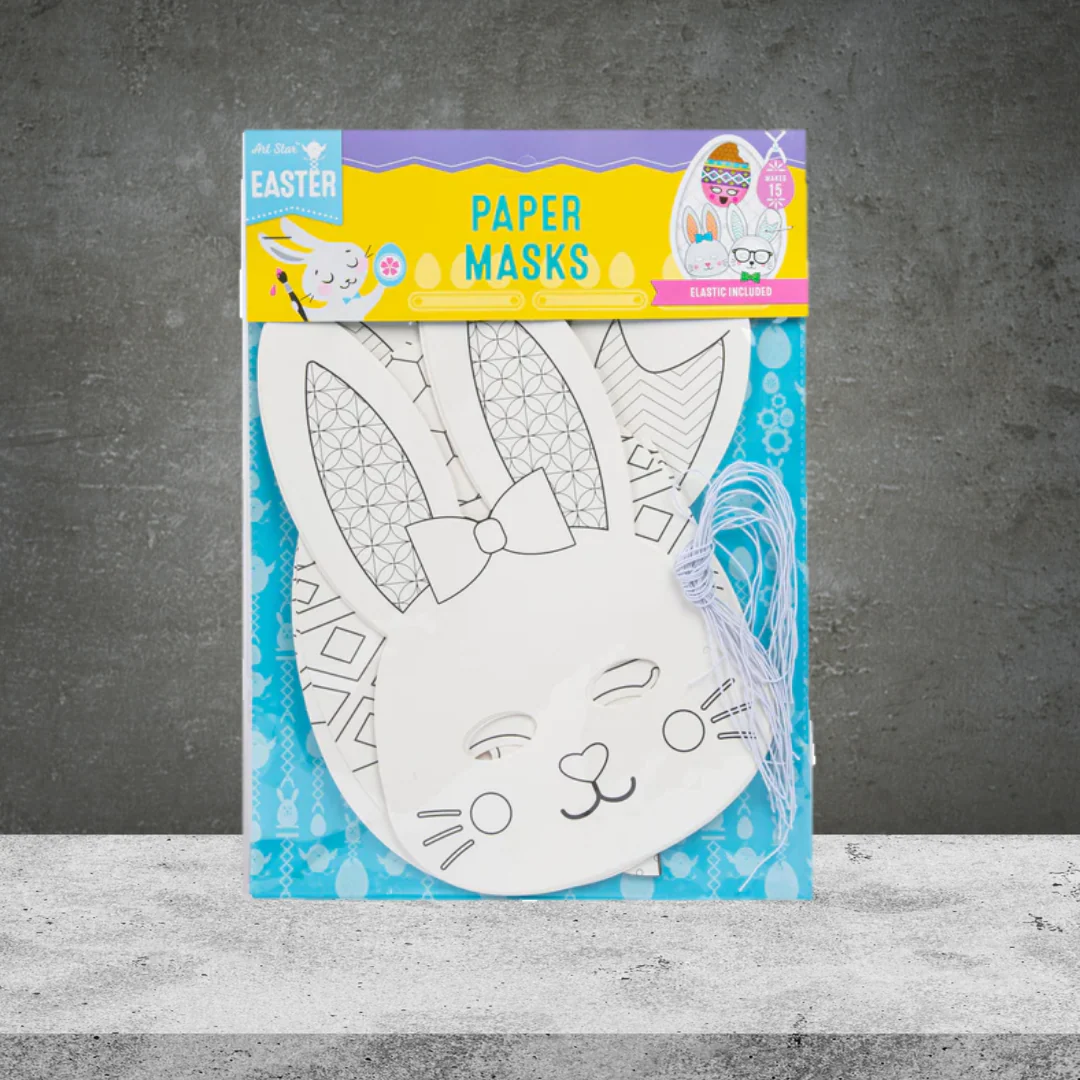 Art Star Easter Paper Masks Kit