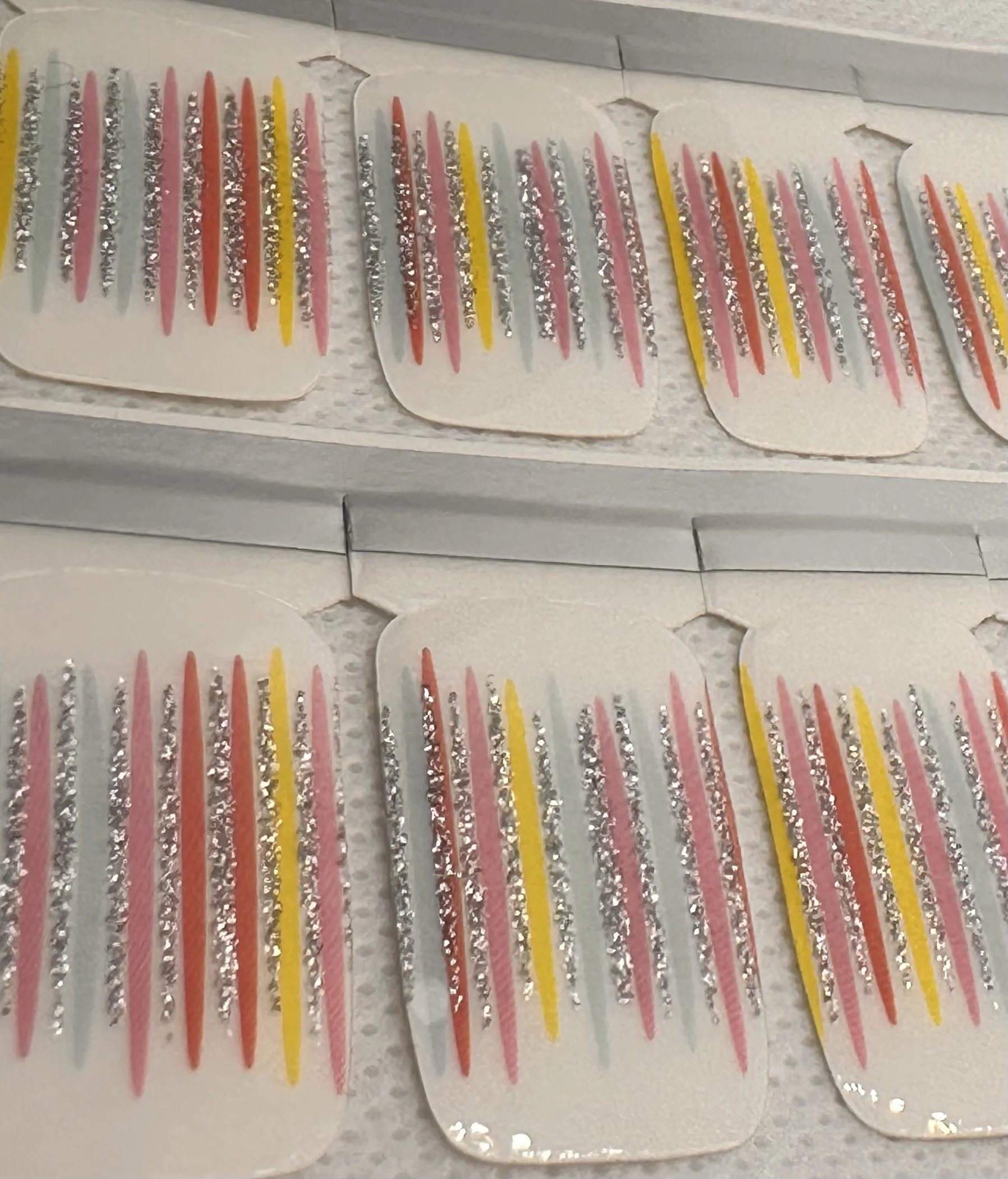 XL Summer Stripes (Transparent)