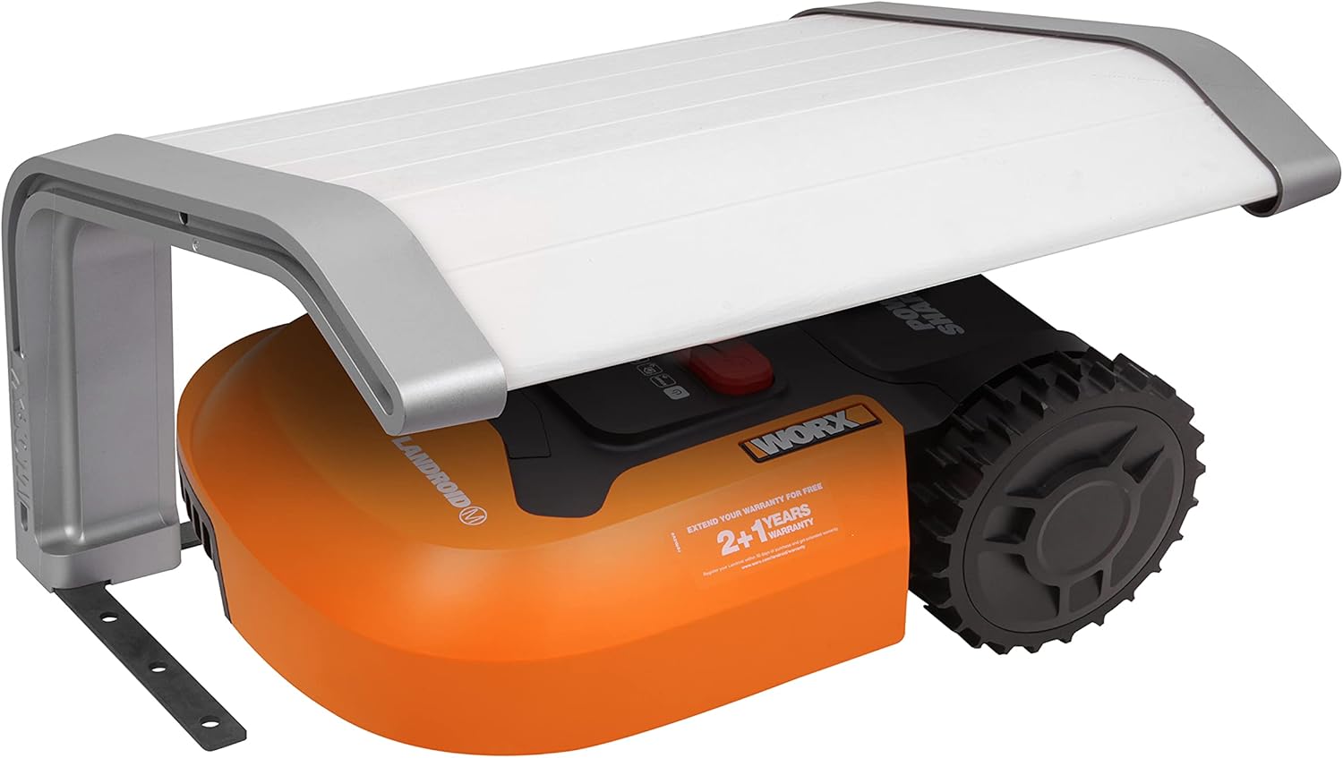WORX WA0810 Garage für Mhroboter – Klappbare berdachung für alle Landroid S, M und L Modelle (nicht für VISION) - Schutz vor Wind, Laub, Niederschlag & Sonneneinstrahlung - einfacher Aufbau