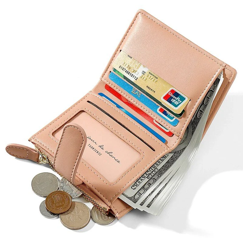 Cobble Wallet | Stap uit in stijl met deze trendy korte portemonnee met stenen patroon!