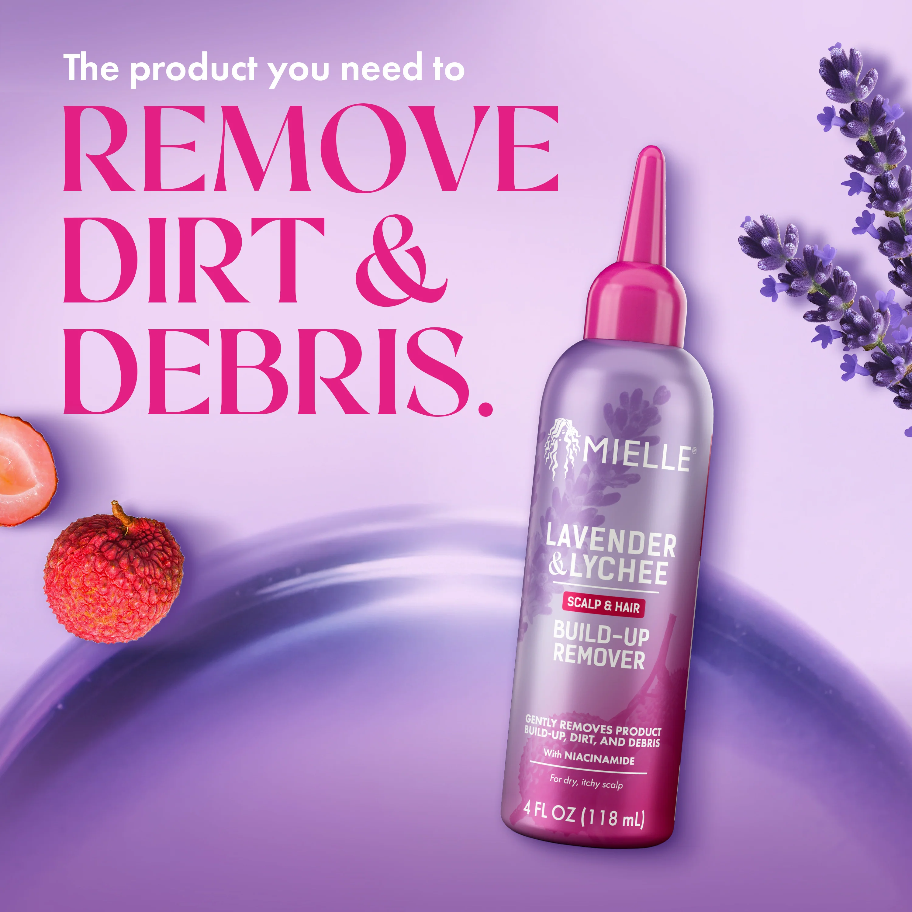 Lavender & Lychee Scalp & Hair Build Up Remover