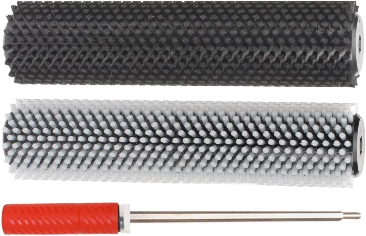 SkinStar Skibelag-Rotationsbürste KOMPLETT-Set Rotorbürste Snowboard Professional 300mm