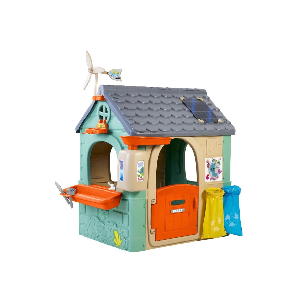 FEBER Recycled Eco House, met accessoires - B-keus als nieuw