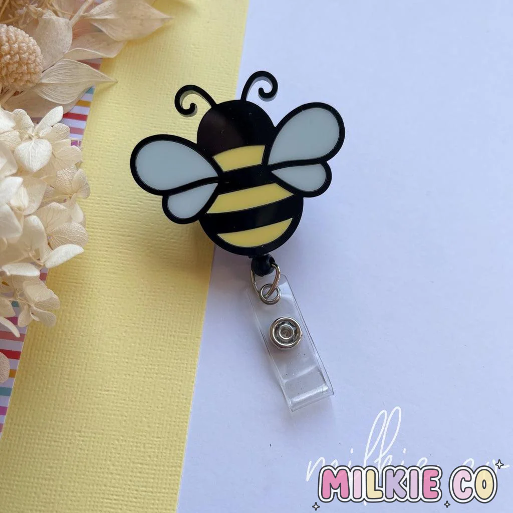 Bee Retractable Lanyard
