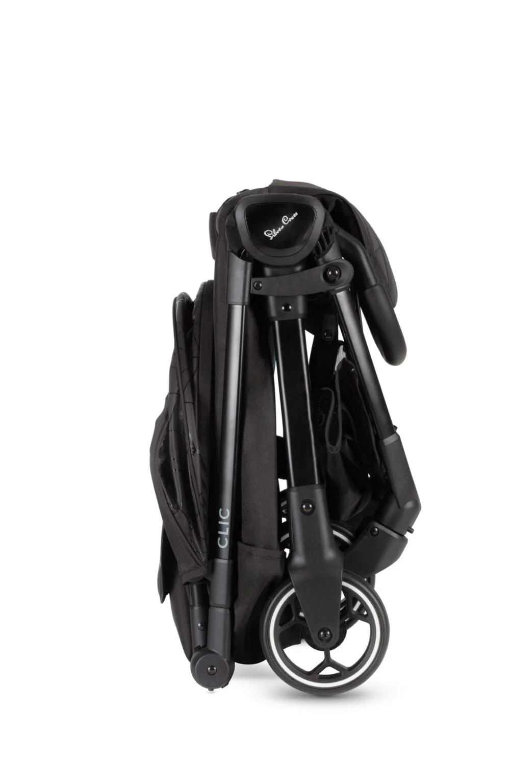 Silver Cross Clic Wandelwagen met Regenhoes �C Zwart