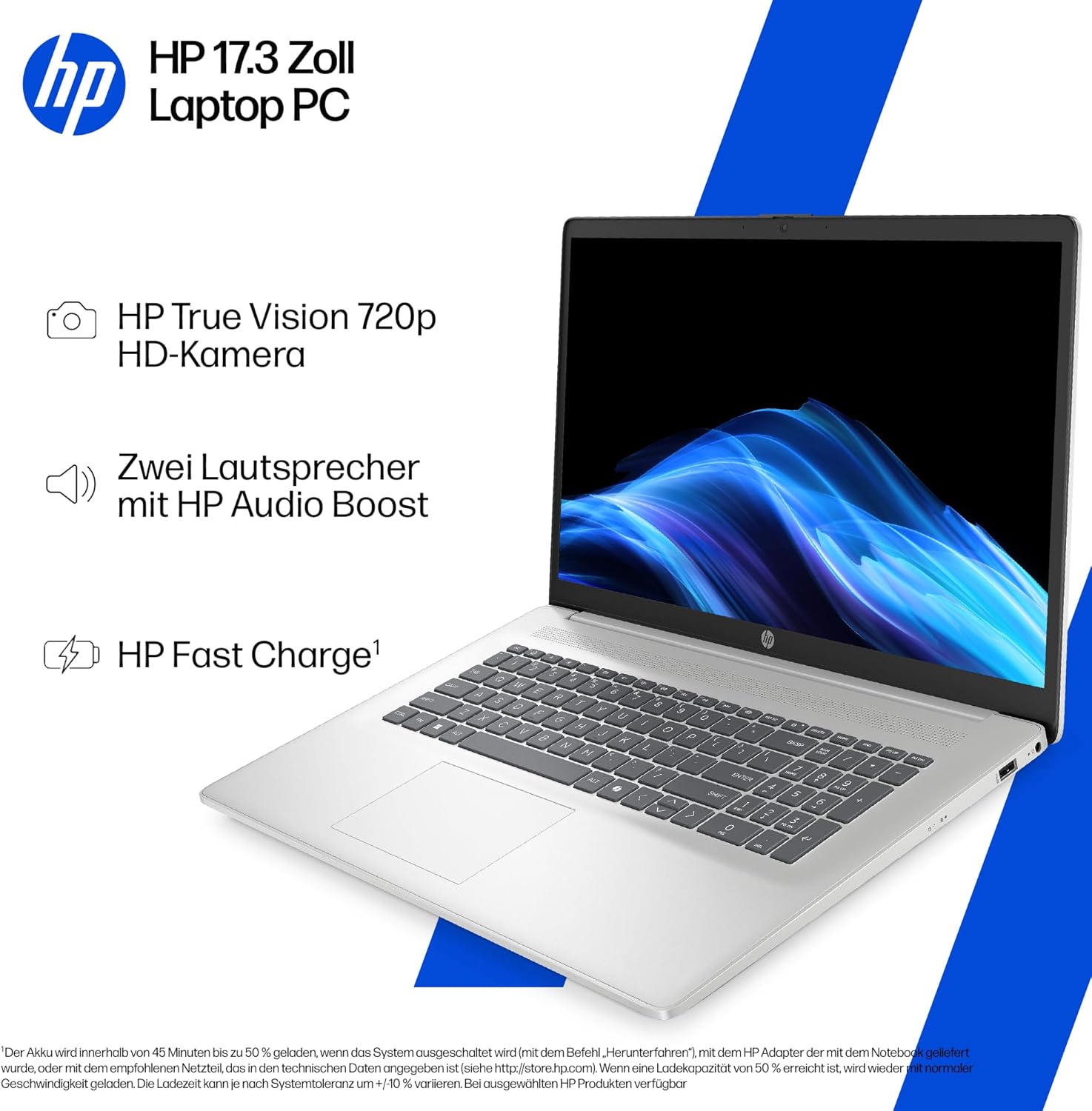 Laptop mit 17,3