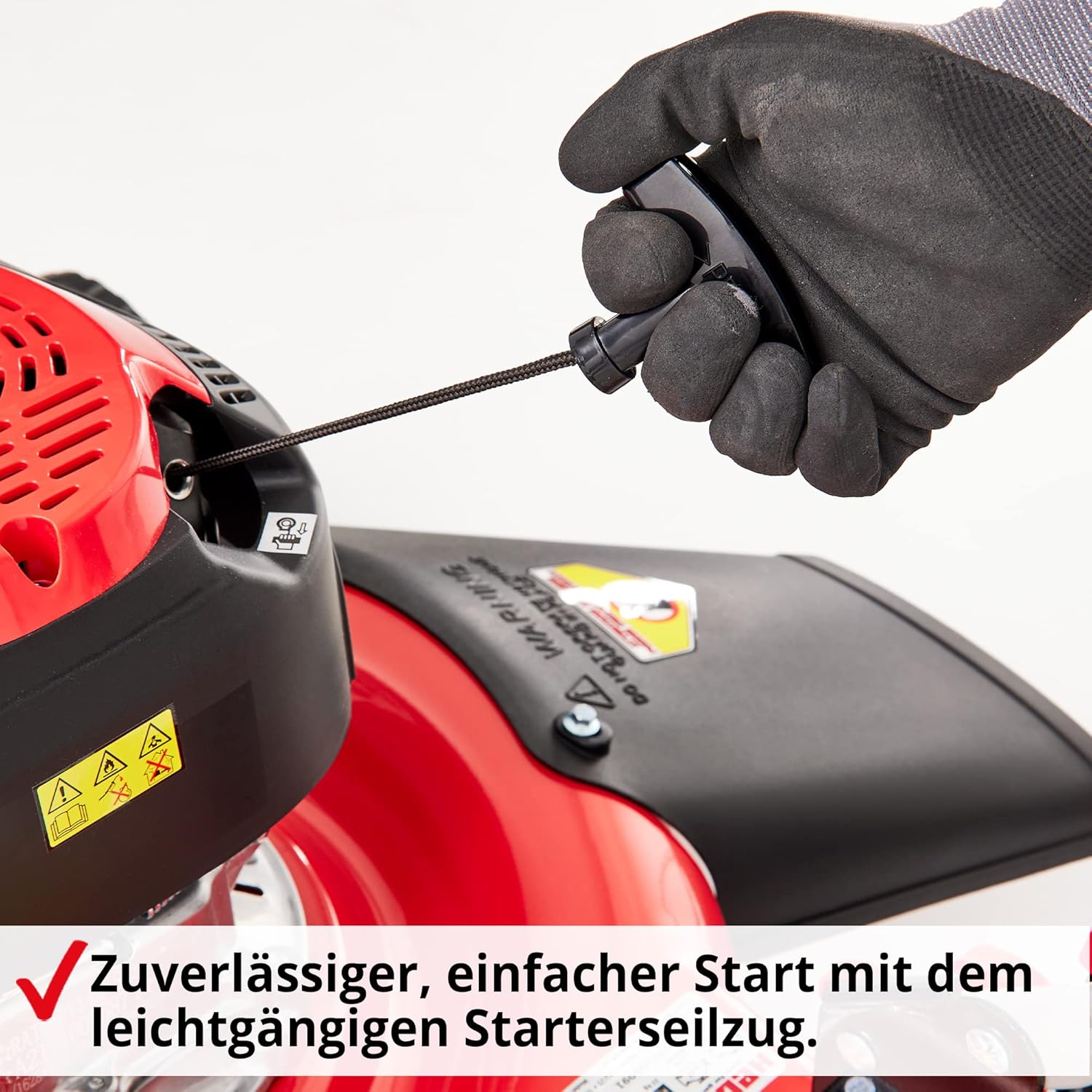 HECHT Benzin Mulchrasenmäher – Benzinrasenmäher mit Mulchfunktion und Seitenauswurf – 51 cm Schnittbreite – HECHT 4 Takt Motor – ohne Fangkorb – Mulchen mit dem Rasenmäher Profi