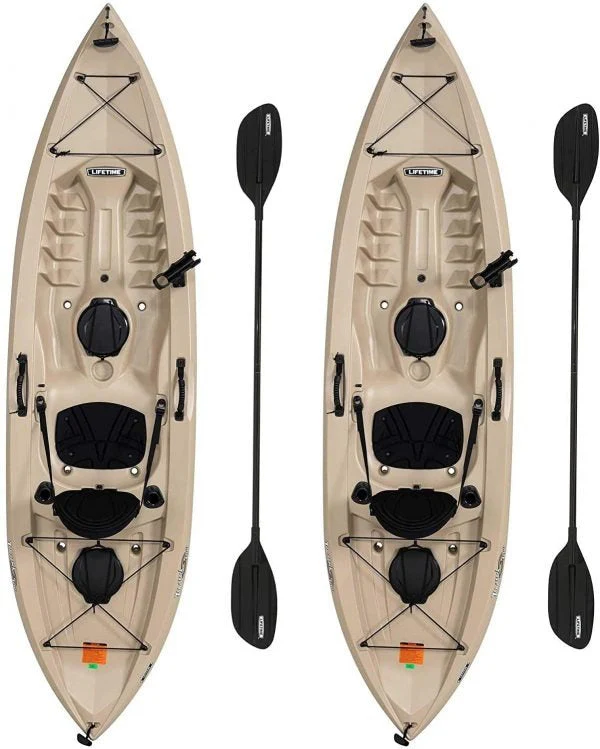 Lifetime 90806 Tamarack Angler 100 Fishing Kayak C 2-Pack (Paddles included)