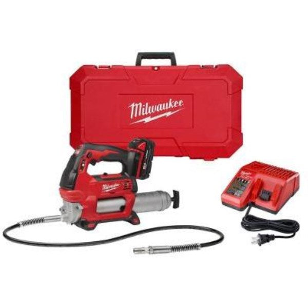 M18 18-Volt Lithium-Ion 2-Speed Cordless Grease Gun Kit