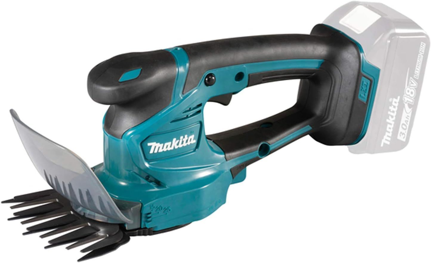 Makita 18V Cordless Grass Shears with Trimmer Attachment - Tool Only