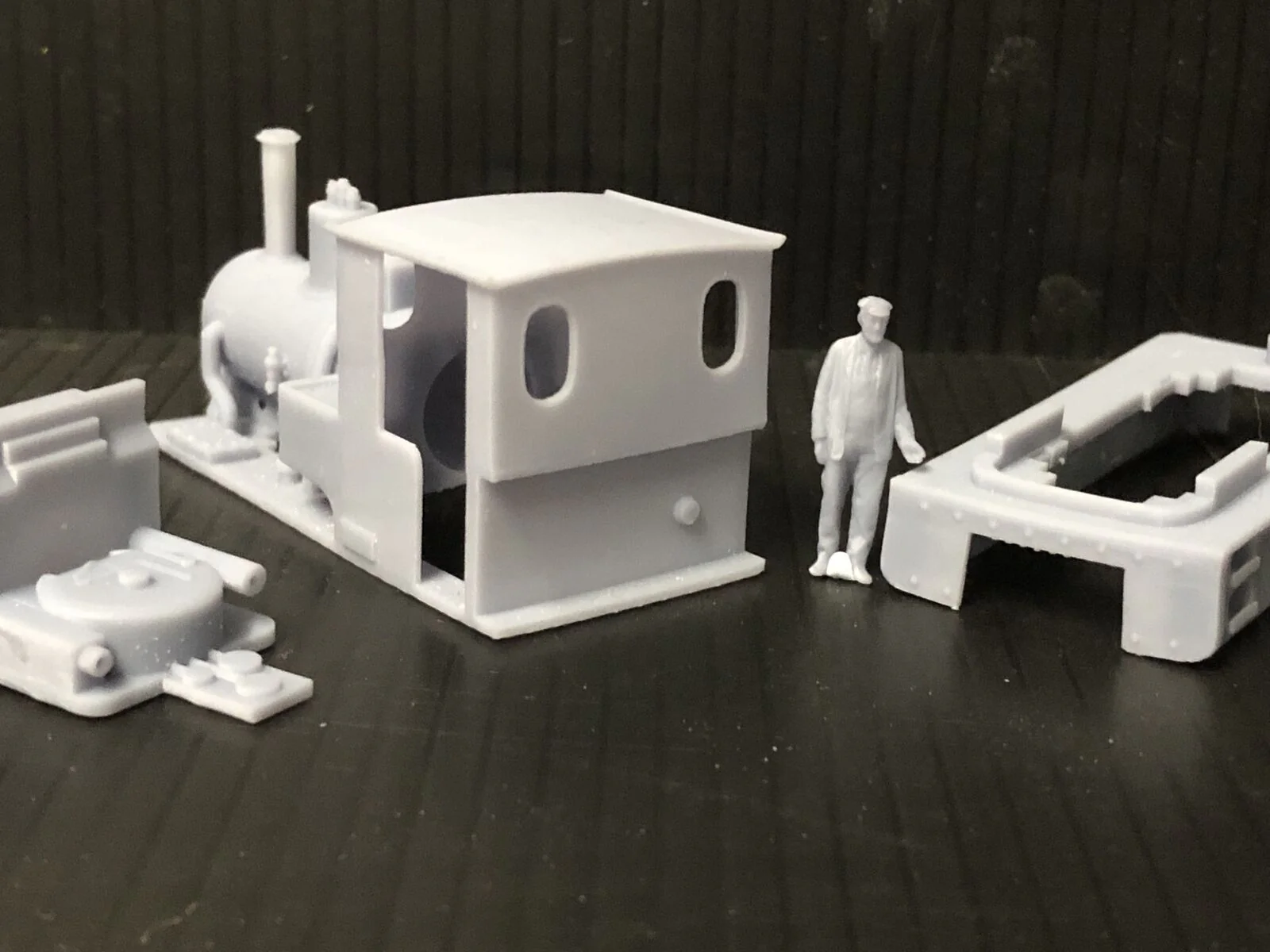 OO9/009 Andrew Barclay Douglas Steam Locomotive to fit a Kato chassis 11-110